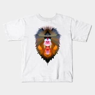 Angry Mandrill Kids T-Shirt